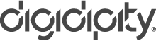 ausgegrautes remote-agentur by digidipity logo im footer der website